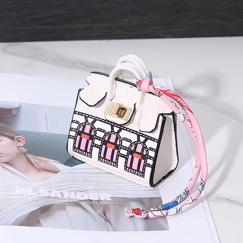 MINI DESIGNER BAG CHARM