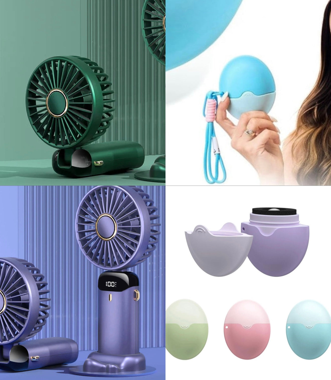 FAN + SKIN APPLICATOR BUNDLE π