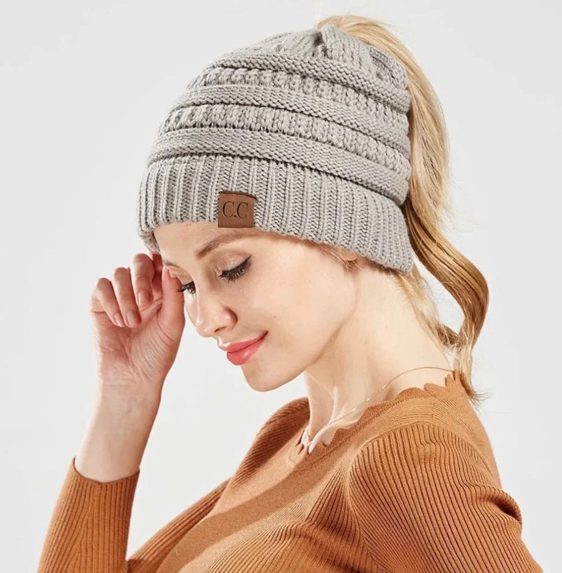Ponytail Beanie