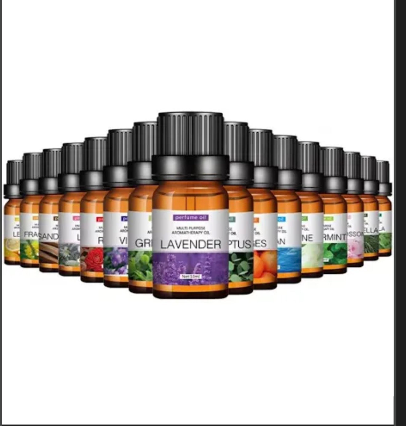 Essential oil small bottle