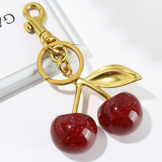 CHERRY KEYCHAIN 🍒