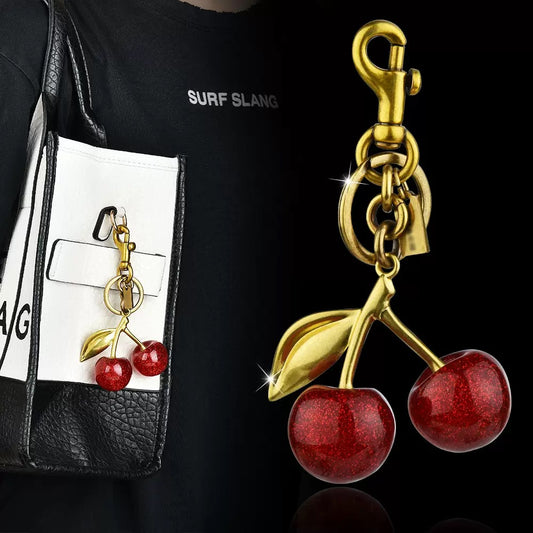 CHERRY KEYCHAIN 🍒