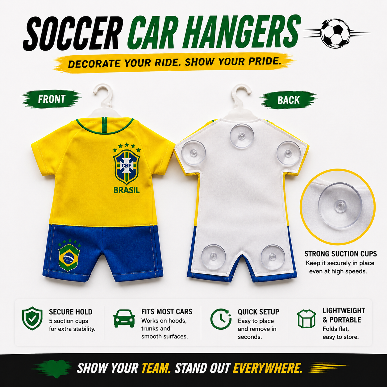 Suction cup team jersey